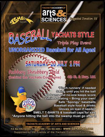 Unorganized Baseball Game for All Ages