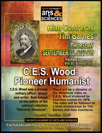 C E S Wood: Pioneer Humanist, Sept 10th, 6:30pm